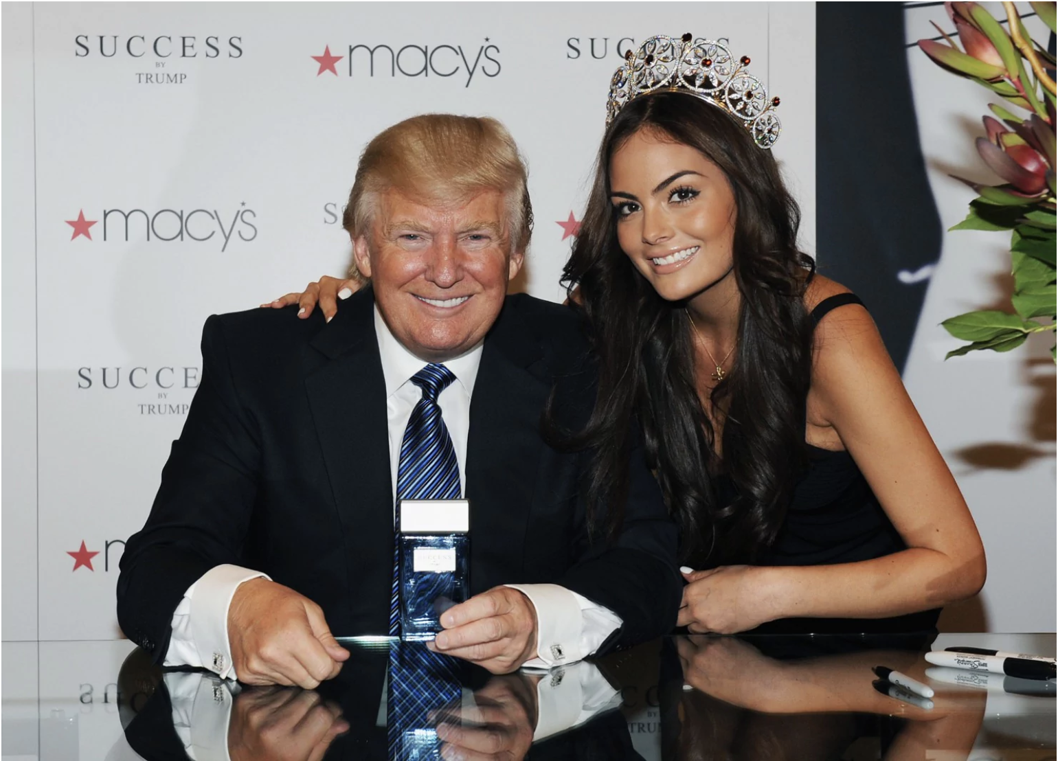 Trump with Miss Universe